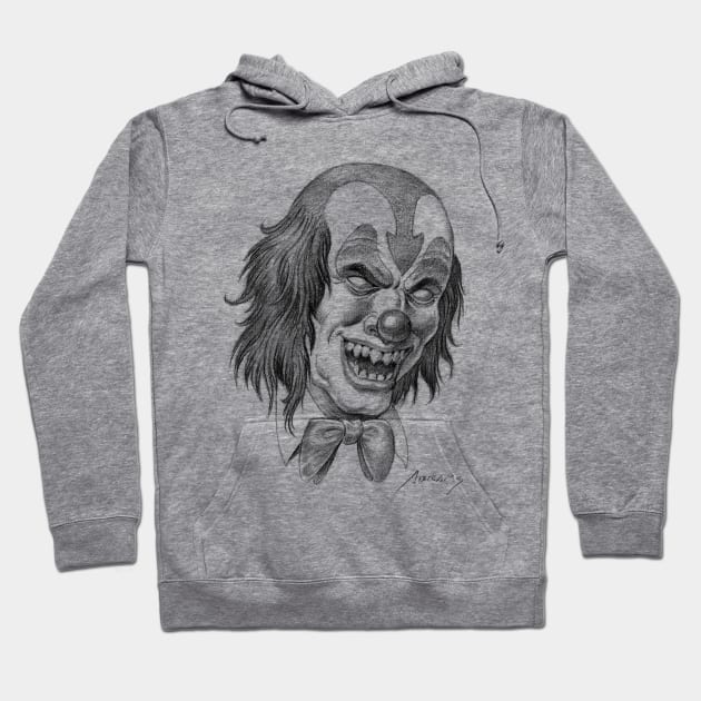 Evil Clown Hoodie by Paul_Abrams